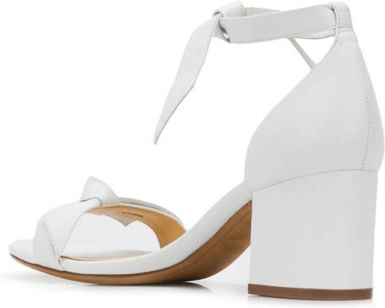 Alexandre Birman block heel sandals White