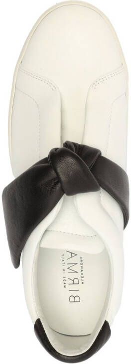 Alexandre Birman bow-detail low-top sneaker White