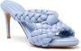 Alexandre Birman Carlotta braided leather sandals Blue - Thumbnail 2