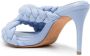 Alexandre Birman Carlotta braided leather sandals Blue - Thumbnail 3