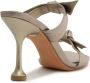 Alexandre Birman Clarita 85mm leather sandals Gold - Thumbnail 3