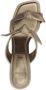 Alexandre Birman Clarita 85mm leather sandals Gold - Thumbnail 4
