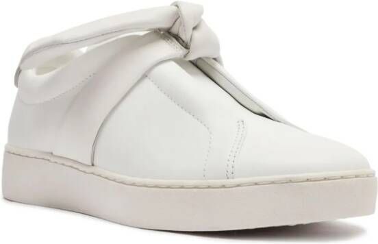 Alexandre Birman Clarita asymmetric slip-on sneakers White