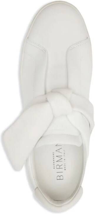 Alexandre Birman Clarita asymmetric slip-on sneakers White