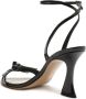 Alexandre Birman Clarita Bell 85mm patent leather sandals Black - Thumbnail 3