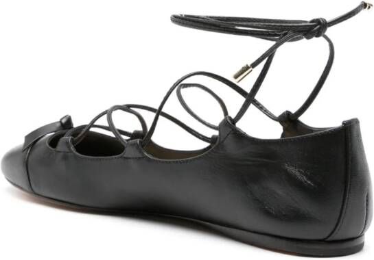 Alexandre Birman Clarita bow-detailing ballerina shoes Black