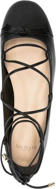 Alexandre Birman Clarita bow-detailing ballerina shoes Black