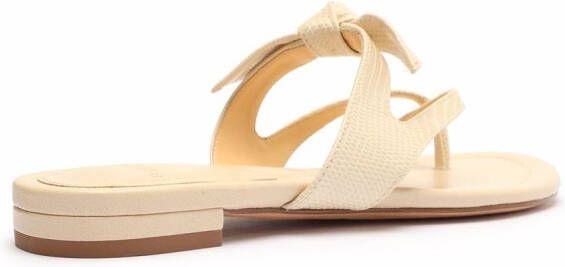 Alexandre Birman Clarita flat summer sandals Neutrals