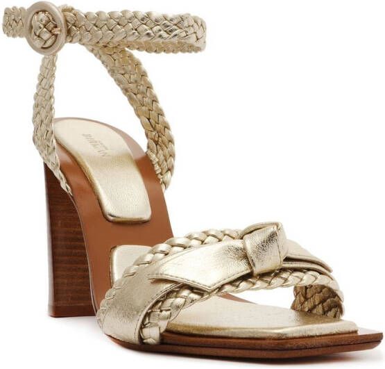 Alexandre Birman Clarita high-heel sandals Gold