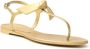 Alexandre Birman Clarita jelly thong sandals Gold - Thumbnail 2