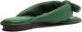 Alexandre Birman Clarita soft flat sandals Green - Thumbnail 3