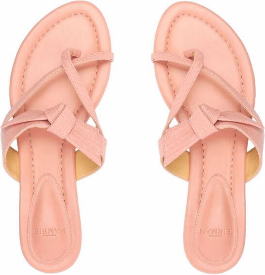 Alexandre Birman Clarita summer flat sandals Pink