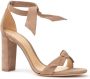 Alexandre Birman Clarita tie strap 90mm sandals Neutrals - Thumbnail 2