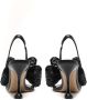 Alexandre Birman Isabelle Payet 85mm bow-detailing sandals Black - Thumbnail 3