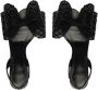 Alexandre Birman Isabelle Payet 85mm bow-detailing sandals Black - Thumbnail 4