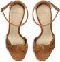 Alexandre Birman Kace Block 90 leather sandals Brown - Thumbnail 4