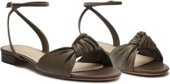 Alexandre Birman Kace leather sandals Brown