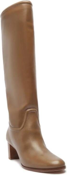 Alexandre Birman Lauren 60mm leather boots Brown