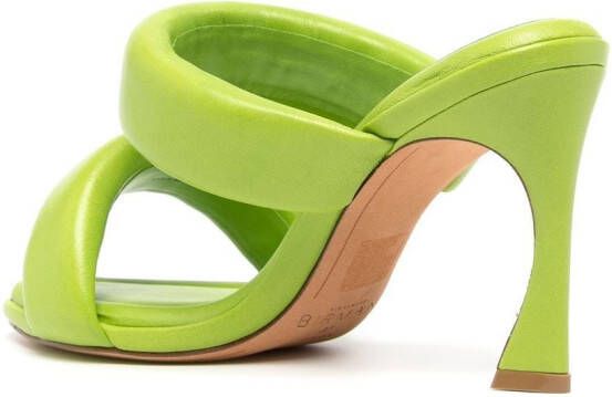 Alexandre Birman Lilla double-strap sandals Green