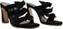 Alexandre Birman Lolita Square 90 leather sandals Black - Thumbnail 2