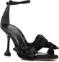 Alexandre Birman Louise 85mm knot-detailing sandals Black - Thumbnail 2
