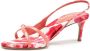Alexandre Birman Maia 60mm floral-print sandals Pink - Thumbnail 2