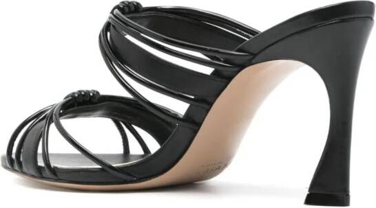 Alexandre Birman Malena 85mm leather sandals Black