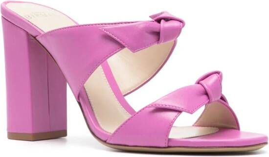 Alexandre Birman Nolita 90mm leather sandals Pink