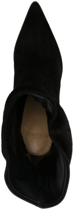Alexandre Birman point-toe suede boots Black