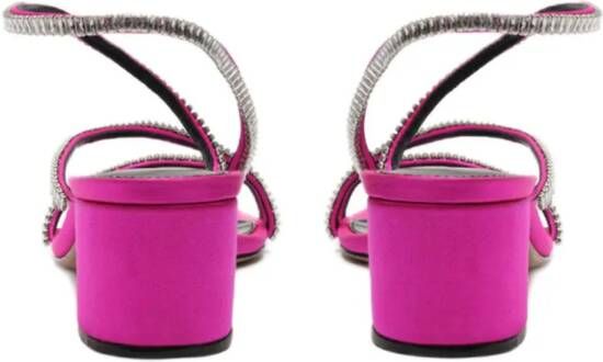 Alexandre Birman Polly Zircone 60 sandals Pink