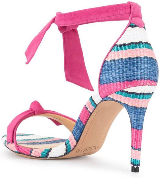 Alexandre Birman striped sole sandals Pink