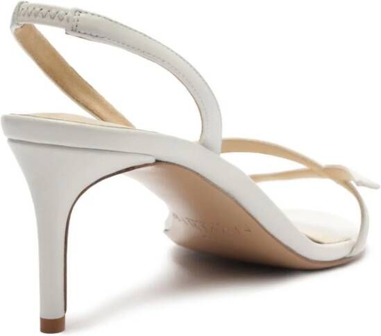 Alexandre Birman Tita 60mm slingback sandals White