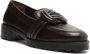 Alexandre Birman Vicky knot-detail leather loafers Brown - Thumbnail 2