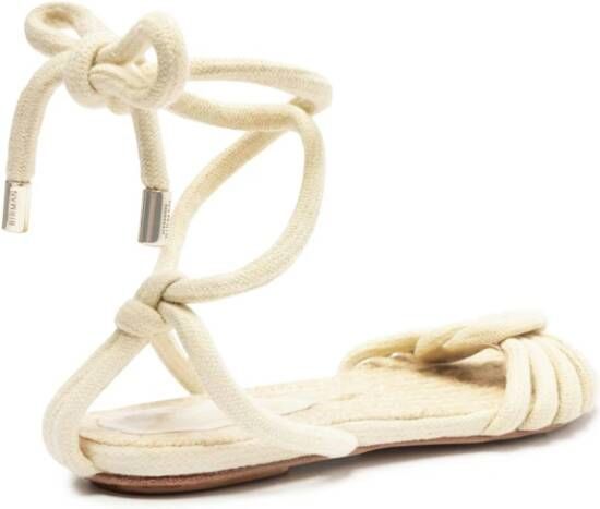 Alexandre Birman Vicky Rope espadrille sandals Neutrals