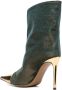 Alexandre Vauthier 100mm iridescent-effect pointed boots Gold - Thumbnail 3