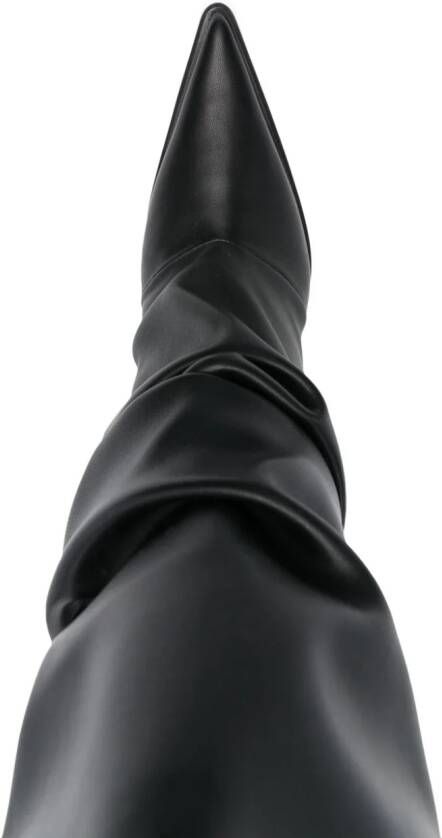 Alexandre Vauthier 105mm mid-calf boots Black