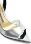 Alexandre Vauthier 105mm mirrored-finish stiletto pumps Silver - Thumbnail 4