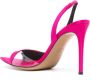 Alexandre Vauthier 105mm panelled satin sandals Pink - Thumbnail 3