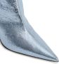 Alexandre Vauthier 105mm pointed-toe leather boots Blue - Thumbnail 4