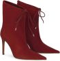 Alexandre Vauthier 105mm pointed-toe suede boots Red - Thumbnail 2