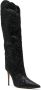 Alexandre Vauthier 110mm sequin knee-high boots Black - Thumbnail 2