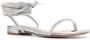 Alexandre Vauthier Amina crystal-embellished leather sandals Silver - Thumbnail 2