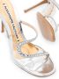 Alexandre Vauthier Ava Ghost 100mm mules Silver - Thumbnail 2