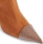 Alexandre Vauthier crystal-embellished 105mm boots Brown - Thumbnail 4