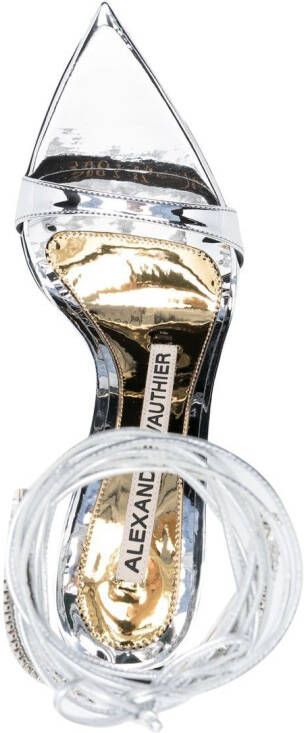 Alexandre Vauthier crystal-embellished sandals Silver
