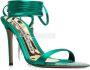 Alexandre Vauthier crystal-tassel strappy sandals Green - Thumbnail 2