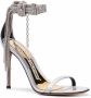 Alexandre Vauthier Diana 100mm crystal-embellished sandals Silver - Thumbnail 2