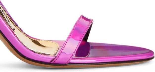 Alexandre Vauthier Diana 105mm crystal-embellished sandals Pink