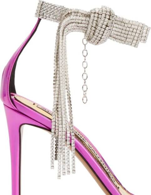 Alexandre Vauthier Diana 105mm crystal-embellished sandals Pink