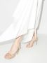 Alexandre Vauthier Elizabeth 100 mm glitter embellished sandals Silver - Thumbnail 3